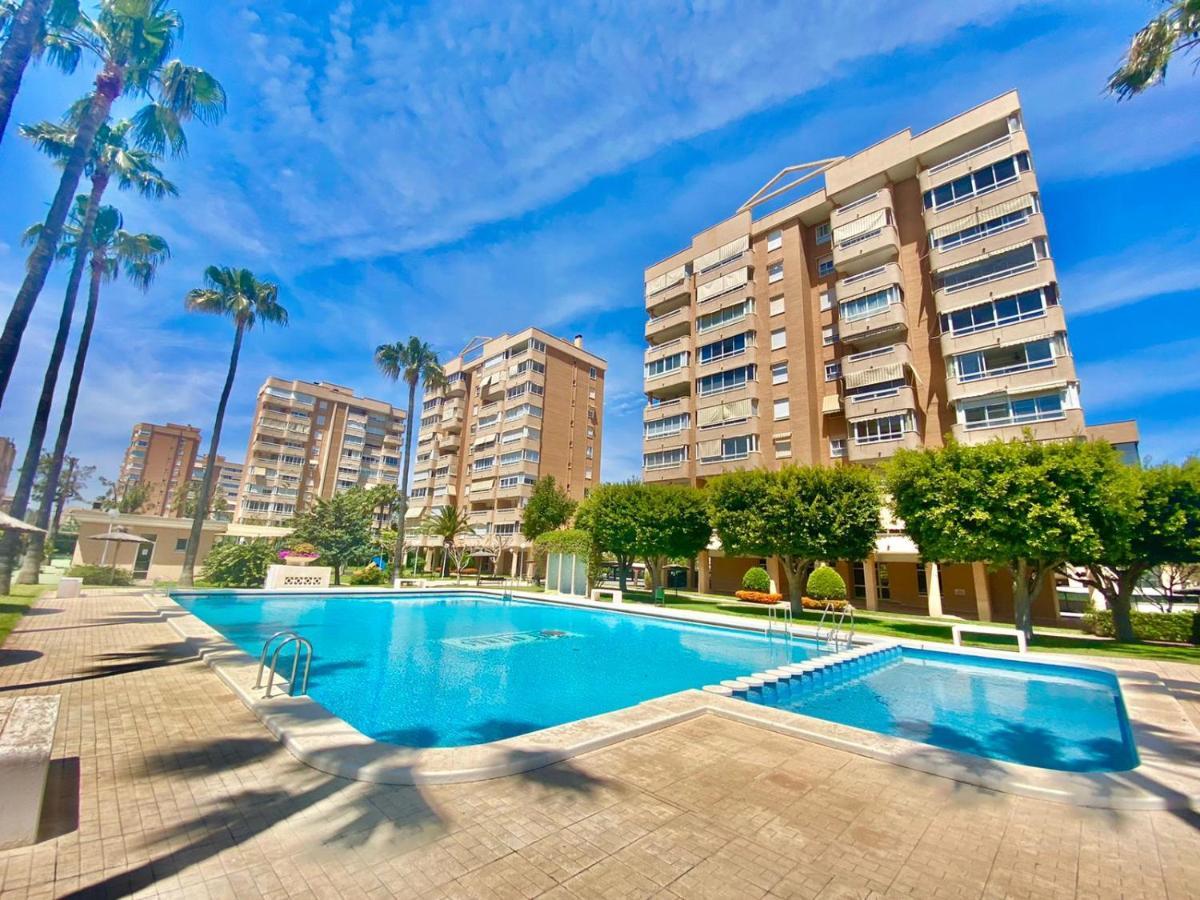 Apartamento Atenas Piscina 4 Pax, Inmobiliaria Leo Playa De San Juan Alicante Exteriör bild