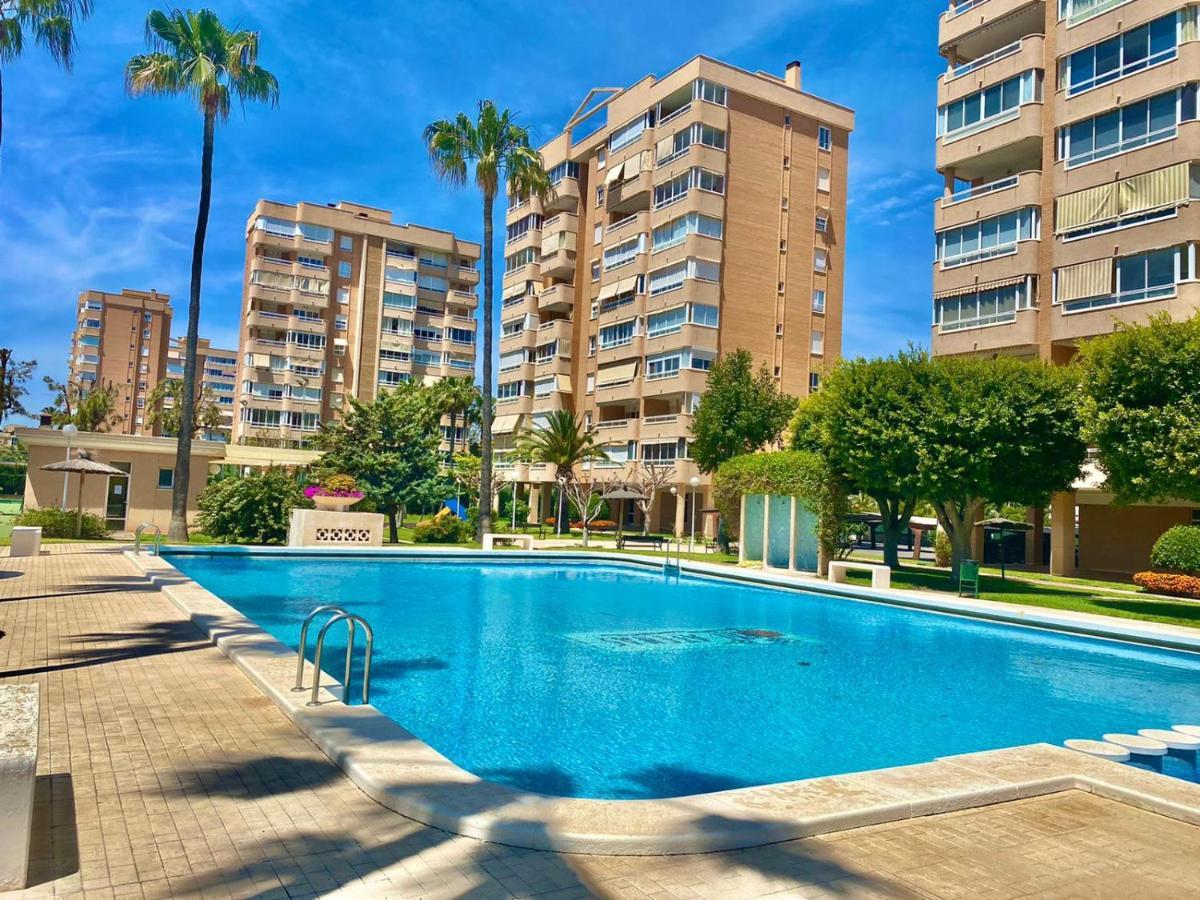 Apartamento Atenas Piscina 4 Pax, Inmobiliaria Leo Playa De San Juan Alicante Exteriör bild